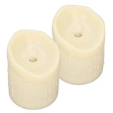2pcs Flameless Candles Lamp Simulation LED Candle Light for Dating Wedding Proposal In Australia - Darrahopens