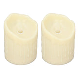 2pcs Flameless Candles Lamp Simulation LED Candle Light for Dating Wedding Proposal