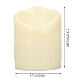 2pcs Flameless Candles Lamp Simulation LED Candle Light for Dating Wedding Proposal