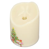 LED Candle Light Battery Powered Flameless Simulation Christmas Decoration Lamp BZ2863‑W‑2
