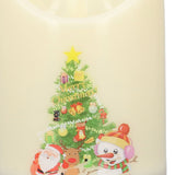 LED Candle Light Battery Powered Flameless Simulation Christmas Decoration Lamp BZ2863‑W‑2