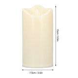 Flameless Candle LED Candlestick Electric Light Home Decoration for Party WeddingLarge
