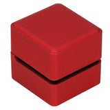 Velvet Ring Box LED Light Eco Friendly Safe Poisonless Elegant Design Romantic Ambience Engagement Ring BoxRed