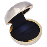 LED Rings Box Luxurious Elegant Frosted Treatment Soft Velour Good Texture Jewelry Gift Box for Engagement Wedding In Australia - Darrahopens