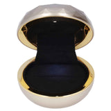 LED Rings Box Luxurious Elegant Frosted Treatment Soft Velour Good Texture Jewelry Gift Box for Engagement Wedding In Australia - Darrahopens