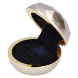 LED Rings Box Luxurious Elegant Frosted Treatment Soft Velour Good Texture Jewelry Gift Box for Engagement Wedding