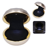 LED Rings Box Luxurious Elegant Frosted Treatment Soft Velour Good Texture Jewelry Gift Box for Engagement Wedding