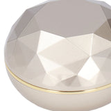 LED Rings Box Luxurious Elegant Frosted Treatment Soft Velour Good Texture Jewelry Gift Box for Engagement Wedding