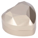 LED Rings Box Luxurious Elegant Frosted Treatment Soft Velour Good Texture Jewelry Gift Box for Engagement Wedding