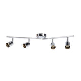 Lamp Holder 4 Head Adjustable Flexible Rotation GU10 Light Holder for Bedrooms Living Rooms Restaurants Offices 85V to 265V In Australia - Darrahopens