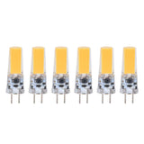 6PCS GY6.35 Bulb 5W COB Light Bulb 500lm Silicone Ceiling Lamp Bulb for Living RoomWarm White In Australia - Darrahopens