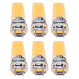 6PCS GY6.35 Bulb 5W COB Light Bulb 500lm Silicone Ceiling Lamp Bulb for Living RoomWarm White In Australia - Darrahopens