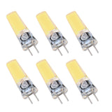 6PCS GY6.35 Bulb 5W COB Light Bulb 500lm Silicone Ceiling Lamp Bulb for Living RoomCold White In Australia - Darrahopens