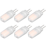 6pcs G4 LED Bulb 12V 360° Luminescence 360° Heat Dissipation Low Power Consumption General Standard Interface Bulbs 3WWarm White In Australia - Darrahopens