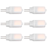 6pcs G4 LED Bulb 12V 360° Luminescence 360° Heat Dissipation Low Power Consumption General Standard Interface Bulbs 3WWarm White