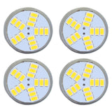 4Pcs MR11 LED Bulb 5W 500lm Bulb Replacement with 15 Beads Double Pin Base for Spotlight Landscape LampWarm White