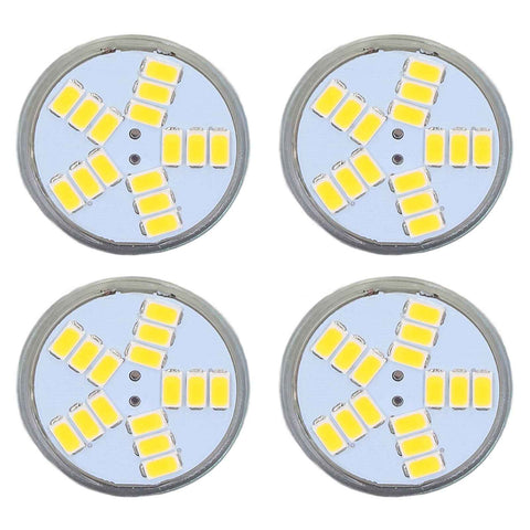 4Pcs MR11 LED Bulb 5W 500lm Bulb Replacement with 15 Beads Double Pin Base for Spotlight Landscape LampWarm White