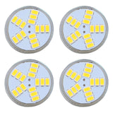 4Pcs MR11 LED Bulb 5W 500lm Bulb Replacement with 15 Beads Double Pin Base for Spotlight Landscape LampCold White