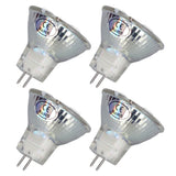 4Pcs MR11 LED Bulb 5W 500lm Bulb Replacement with 15 Beads Double Pin Base for Spotlight Landscape LampCold White