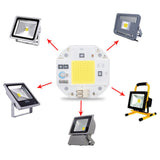 COB Lamp Bead High Power LED Chip High Brightness COB Light Emitter Drive Free for DIY Lighting 110V50W Cold White 5800K-6500K