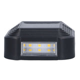 Outdoor Solar Wall Lights Outside Exterior Light Fixture 6LED IP65 Protection for Outdoor Decoration Garden CourtyardWhite Light