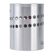 LED Aluminum Spiral Hole Wall Light Heat Resistance 3W Dimmable Spiral Lamp 90-100LM AC85‑265VPure White In Australia - Darrahopens