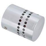 LED Aluminum Spiral Hole Wall Light Heat Resistance 3W Dimmable Spiral Lamp 90-100LM AC85‑265VPure White