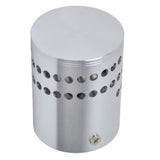 LED Aluminum Spiral Hole Wall Light Heat Resistance 3W Dimmable Spiral Lamp 90-100LM AC85‑265VPure White