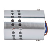 LED Aluminum Spiral Hole Wall Light Heat Resistance 3W Dimmable Spiral Lamp 90-100LM AC85‑265VWarm White