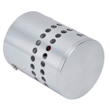 LED Aluminum Spiral Hole Wall Light Corrosion Resistance 3W Dimmable Spiral Lamp for Porch Living RoomGreen