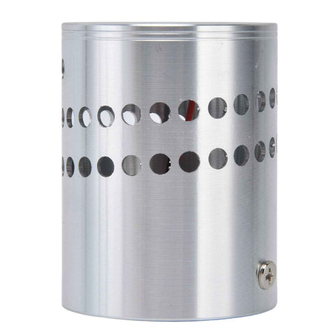 LED Aluminum Spiral Hole Wall Light Corrosion Resistance 3W Dimmable Spiral Lamp for Porch Living RoomYellow In Australia - Darrahopens