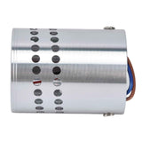 LED Aluminum Spiral Hole Wall Light Corrosion Resistance 3W Dimmable Spiral Lamp for Porch Living RoomYellow In Australia - Darrahopens