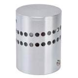 LED Aluminum Spiral Hole Wall Light Corrosion Resistance 3W Dimmable Spiral Lamp for Porch Living RoomYellow