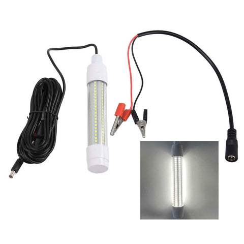 Fishing Light 126 LED IP68 Waterproof 1000lm Submersible Night Fish Finder Lamp 13W AC12‑36VWhite Light In Australia - Darrahopens