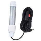 Fishing Light 126 LED IP68 Waterproof 1000lm Submersible Night Fish Finder Lamp 13W AC12‑36VWarm Light