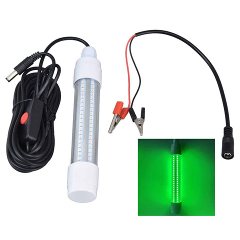 Fishing Light 126 LED IP68 Waterproof 1000lm Submersible Night Fish Finder Lamp 13W AC12‑36VGreen Light In Australia - Darrahopens