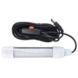 Fishing Light 126 LED IP68 Waterproof 1000lm Submersible Night Fish Finder Lamp 13W AC12‑36VBlue Light