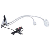Clip Desk Lamp 10 Gear Adjustable LED Double Head Gooseneck Table Lamp Reading Lamp for Bedroom