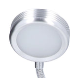Clip Desk Lamp 10 Gear Adjustable LED Double Head Gooseneck Table Lamp Reading Lamp for Bedroom
