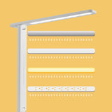 Table Lamp Eye Protection Touch Dimming Plug In 180 Degree Flip Folding Stand Design LED Learning Desk Lamp