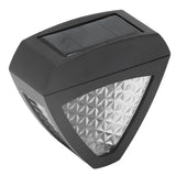 LED Solar Wall Lamp Soft Warm Light Long Battery Life IP44 Wall Light for Home Courtyard Lawn Garden