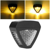 LED Solar Wall Lamp Soft Warm Light Long Battery Life IP44 Wall Light for Home Courtyard Lawn Garden