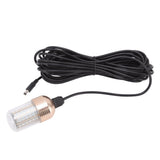 LED Fishing Light Super Bright 60 LEDs 3000lm 30W IP68 Waterproof Underwater Night Fishing Lamp 12‑60V Yellow Light