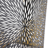 Lamp Shade Wrought Iron Hollow Design Modern Style Detachable Table Lamp Shade for E27 E26 Lamp Holder