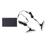 LED Solar Pendant Light Split Design Waterproof Light Controlled Induction Solar Shed Light Automatic Charging Solar Lamp