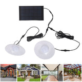 LED Solar Pendant Light Split Design Waterproof Light Controlled Induction Solar Shed Light Automatic Charging Solar Lamp