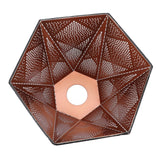 Lamp Shade Wrought Iron Hollow Design Modern Style Corrosion Resistant Table Lamp Shade for E27 E26 Lamp Holder