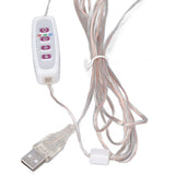 LED Plant Grow Lights Full Spectrum USB Growing Light Timing 5 Level Dimming for Indoor Plant Growing Natural Light