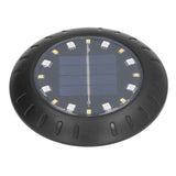 Solar Ground Lights Automatic Charging RGB LED Lamp Beads IP67 Waterproof Warm White Ground Lights Outdoor In Australia - Darrahopens