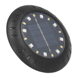 Solar Ground Lights Automatic Charging RGB LED Lamp Beads IP67 Waterproof Warm White Ground Lights Outdoor In Australia - Darrahopens